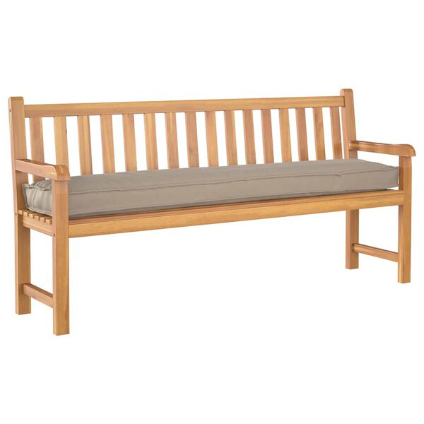 vidaXL Poduszka na paletę Ciemnoszary 200 x 40 x 8 cm Materiał Oxford