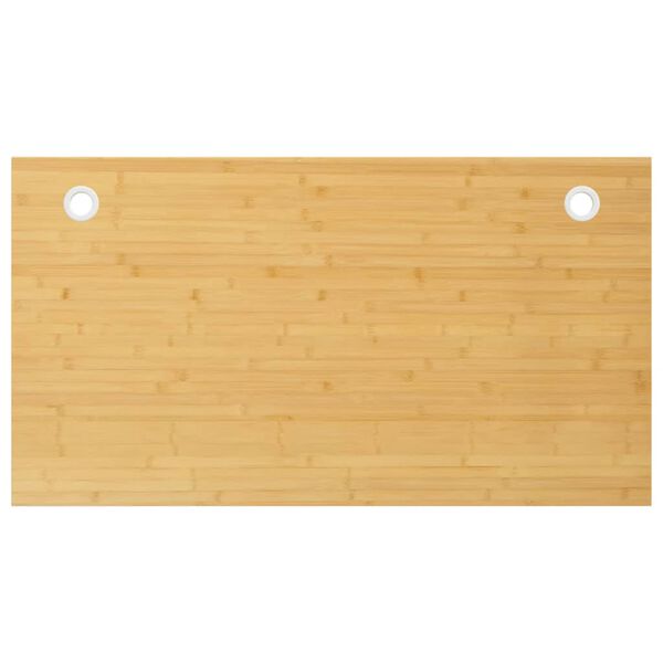 vidaXL Blat do biurka, 110x60x4 cm, bambusowy