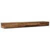 vidaXL Szuflady do ł&oacute;żka z szufladą Stare drewno 200 x 36,5 x 16,5 cm