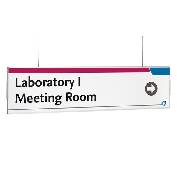 MOEDEL Znak podwieszany ROM, 15,1x60x1,9 cm