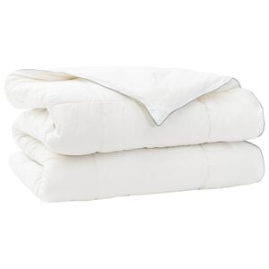 vidaXL Kołdra TRIER 135x200 cm 4 pory roku 350 GSM Biały