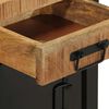 vidaXL Szafka nocna, 40x30x50 cm, lite, surowe drewno mango
