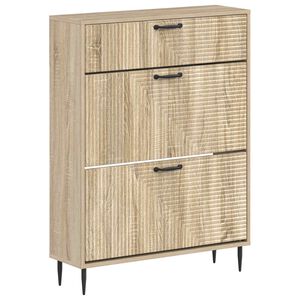 vidaXL Szafka na buty HAARLEM 78 x 24 x 103 cm Drewno inżynieryjne