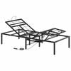 vidaXL Elektro Regulowany Stelaż Ł&oacute;żka Czarny 200 x 70 x 33,5 cm Stal