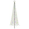 vidaXL Choinka spiralna LED z kolcem do ziemi EKENAS 250 cm 370 LED