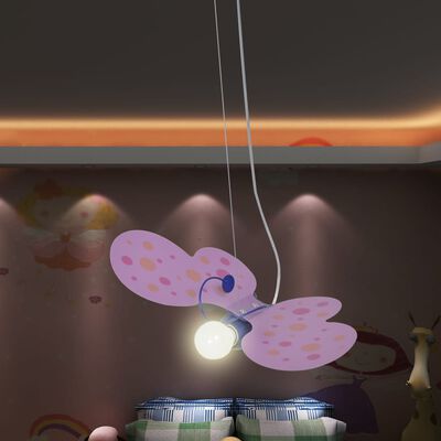 Motyl, lampa do pokoju dziecięcego