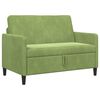 vidaXL Sofa z miejscem do przechowywania Jasnozielony 122 x 78 x 87 cm