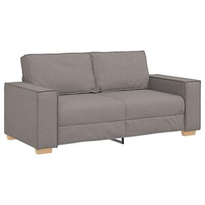 vidaXL Sofa 2-osobowa Taupe 180x78x84 cm Tkanina