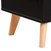 vidaXL Szafka pod TV, czarna, 120 x 40 x 46 cm, MDF