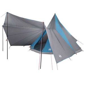 vidaXL Namiot Tipi z dachem Niebieski 510 x 690 x 330 cm tafta