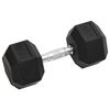 vidaXL Hantel, 17,5 kg, żeliwo
