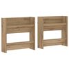 vidaXL Szafka na buty 2 szt. 60 x 18 x 60 cm Drewno inżynieryjne