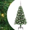 vidaXL Choinka z oświetleniem LED 120 cm 150 LED Ciepła biel