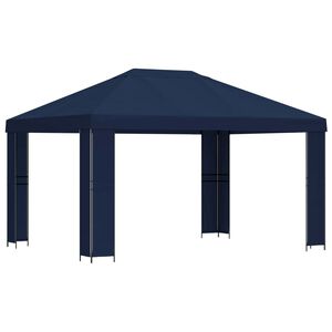 vidaXL Altana 4 &times; 3 m niebieski Poliester i Stal 190 gsm