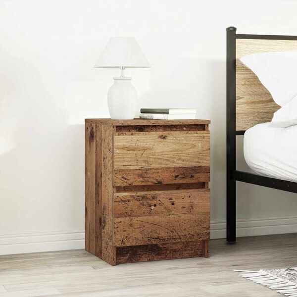 vidaXL Szafka pod TV, stare drewno, 40x35x54cm materiał drewnopochodny