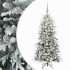 vidaXL Sztuczna choinka z zawiasami 120 cm 150 LED Ciepła biel