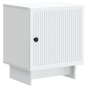 vidaXL Szafka Nocna Biały 43 x 34,5 x 50 cm Drewno inżynieryjne