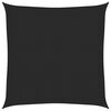 vidaXL Żagiel przeciwsłoneczny, 160 g/m&sup2;, czarny, 2x2 m, HDPE