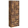 vidaXL Zestaw szafek 2 szt. 66 x 34,5 x 87 cm Drewno inżynieryjne