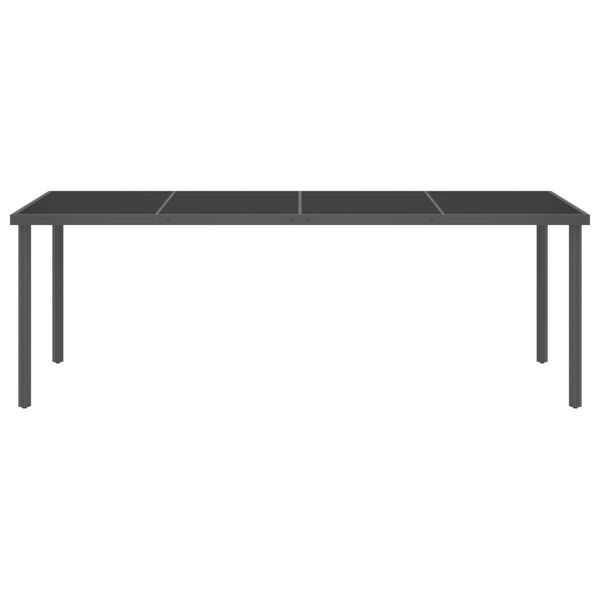 vidaXL 11-cz. zestaw mebli ogrodowych, stalowy