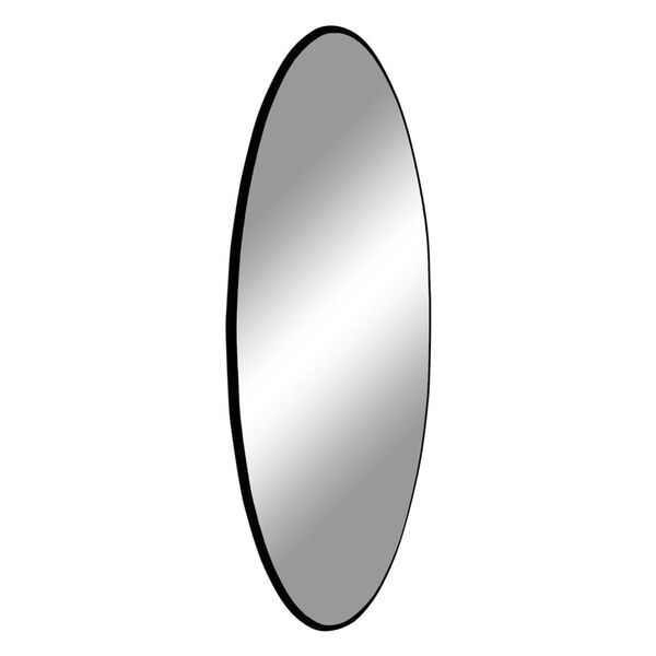 House Nordic Okrągłe lustro Daisy, czarne