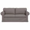 vidaXL Sofa Ciemnoszary
