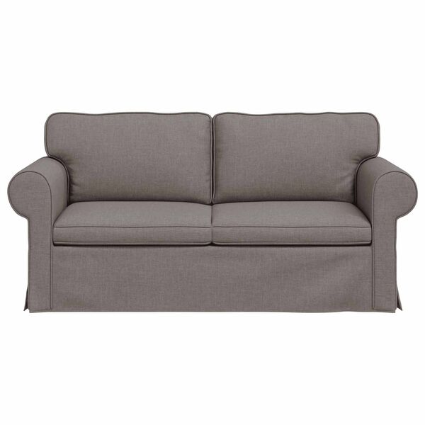 vidaXL Sofa Ciemnoszary