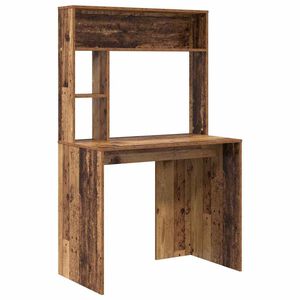 vidaXL Biurko Stare drewno 91 x 50 x 149 cm Drewno inżynieryjne
