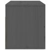 vidaXL Szafki nocne, wiszące, 2 szt., 50x36x40 cm, szare