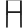 vidaXL Regulowane ramy stołu roboczego, 2 szt., metal, 55x(69-95,5) cm