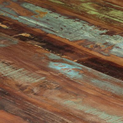 vidaXL Stolik kawowy, 120 x 120 x 40 cm, lite drewno z odzysku