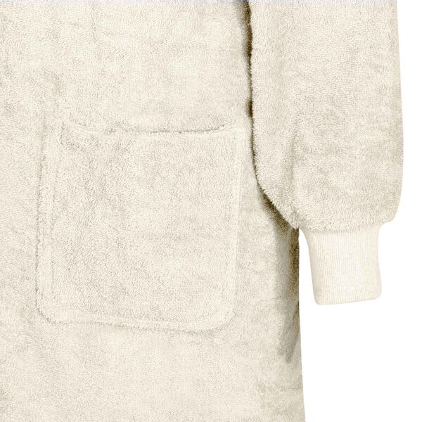 vidaXL Bluza-koc KINN Kremowy L bawełna