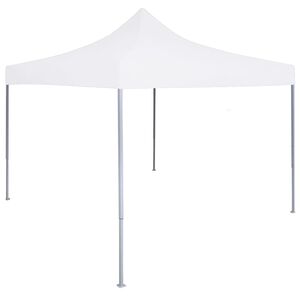 vidaXL Profesjonalny, składany namiot imprezowy, 3x3 m, stal, biały