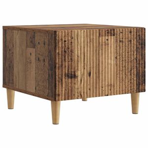 vidaXL Stolik kawowy Stare drewno 49 x 50 x 40 cm Drewno inżynieryjne