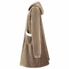 vidaXL Bluza-koc Camel m Fleece i Flanela