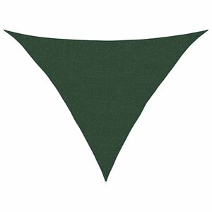 vidaXL Żagiel przeciwsłoneczny, 160 g/m&sup2;, ciemnozielony, 2,5x2,5x3,5 m