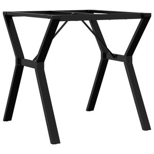 vidaXL Nogi do stołu w kształcie litery Y, 70x70x73 cm, stal