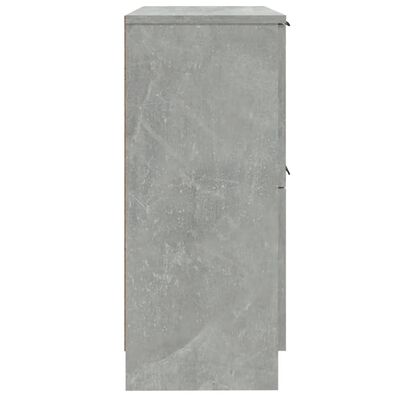 vidaXL Szafka, szarość betonu, 30x30x70 cm, materiał drewnopochodny