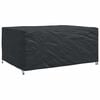 vidaXL Pokrowiec na meble Gładki Czarny 240 x 180 x 100 cm 420D