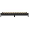 vidaXL Rama ł&oacute;żka, czarna, 100x200 cm, sztuczna sk&oacute;ra