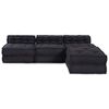 vidaXL Modułowa sofa 4 pcs Antracyt tkanina
