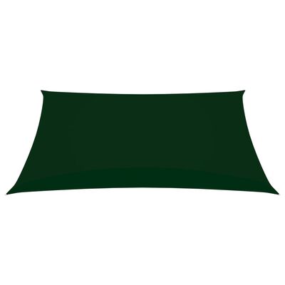 vidaXL Prostokątny żagiel ogrodowy, tkanina Oxford, 3x5 m, zielony