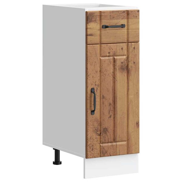 vidaXL Szafka kuchenna dolna &bdquo;Lucca&rdquo; Stare drewno Drewno klejone