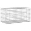 vidaXL Gabion z drutu 5 mm i siatką 5x5 cm 100x50x50 cm