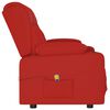vidaXL Rozkładany fotel masujący z uchwytem, 2-os., winna czerwień