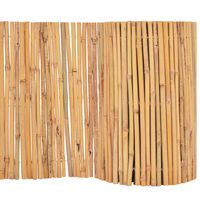 vidaXL Ogrodzenie z bambusa, 500 x 50 cm