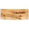 vidaXL Blat stołu, 90x40x2,5cm, naturalna krawędź, surowe drewno mango