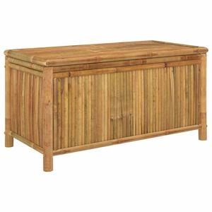 vidaXL Skrzynia ogrodowa, 110x52x55 cm, bambus