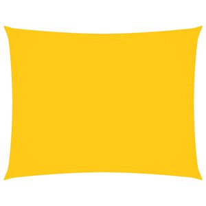 vidaXL Prostokątny żagiel ogrodowy, tkanina Oxford, 5x7 m, ż&oacute;łty