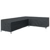 vidaXL Pokrowiec na meble 355 x 275 x 80 cm Tkanina Oxford 210D Czarny